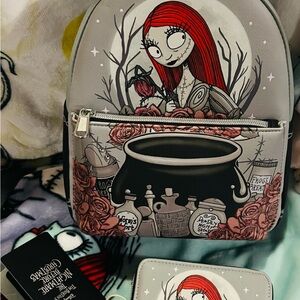 Disney Gray and Black Backpack